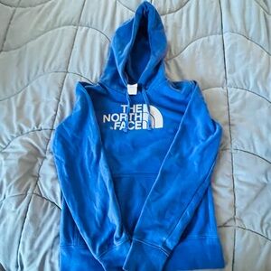 Authentic The North Face Bright Blue Hoodie